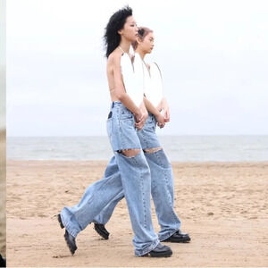 KIMHĒKIM x MO&Co Love United  Jeans